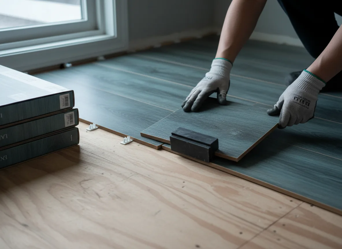 Luxury Vinyl Plank Installation company in Savanna, OK